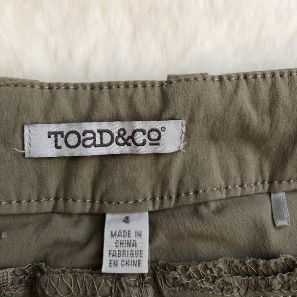 Toad&co landscape crop nylon hiking pants size 4 - Picture 4 of 10